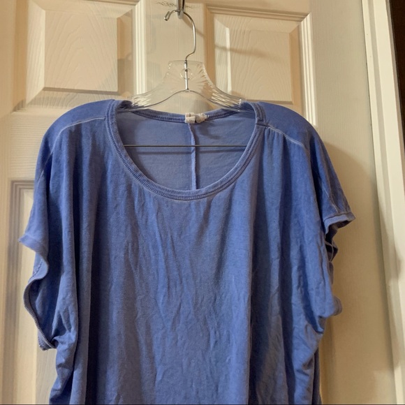Cable & Gauge Blue Vintage Wash Short Sleeve Tee XL - Picture 4 of 8